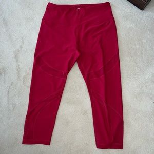 Mesh detailed 90 degree by reflex crop legging